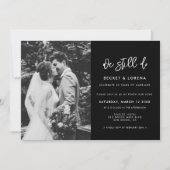 Moderne Moderne Wir machen noch ein Foto zur Erneu Einladung (Vorderseite)