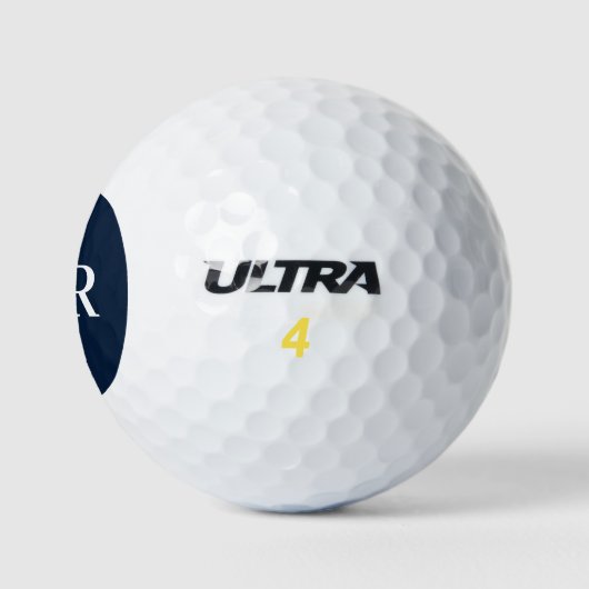 Moderne Mongram Golf Balls Golfball (Logo)