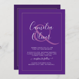 Moderne, monochrome Ampere und Hochzeit