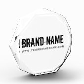 Moderne monochrome Typografie - Minimalistische Ma Fotoblock (Links)