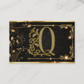 Moderne Monogram Beruflich Masculine Einzigartig Visitenkarte (Vorderseite)