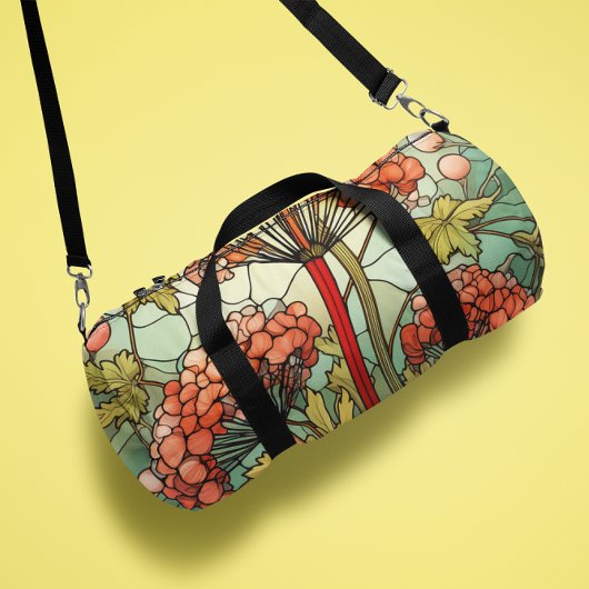 Moderne Monogram-Blume Duffle Bag