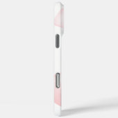 Moderne Monogram Chic Cherries Pink Bow Case-Mate iPhone Hülle (Rückseite / Rechts)