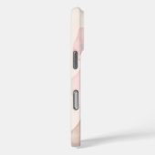 Moderne Monogram Chic Cowboy Boots Pink Bow Case-Mate iPhone Hülle (Rückseite / Rechts)