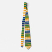 Moderne Monogram Chic Striped Neck Tie Krawatte (Rückseite)