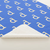 Moderne Monogram Letter-Schreibmaschine Typografie Sherpadecke (3/4)