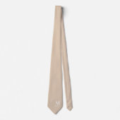 Moderne Monogram Name Custom Neck Tie Krawatte (Vorderseite)