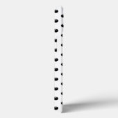 Moderne Monogram Polka Dot Case-Mate iPhone Hülle (Rückseite / Rechts)