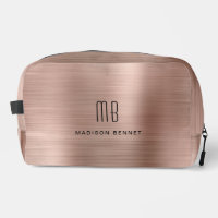 Moderne Monogram-Rose Gold