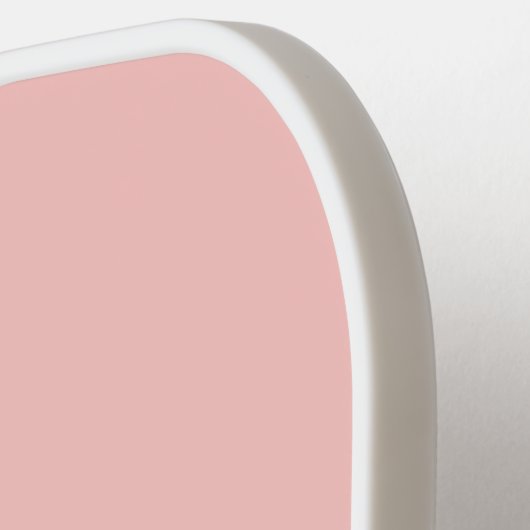 Moderne Monogramm Anfangsbuchstaben Pastellfarben  Pickleball Schläger (Linke Seite)