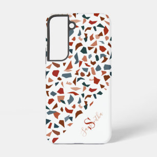 Moderne monogramm-geometrische Muster Samsung Galaxy Hülle