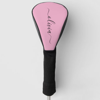 Moderne Monogramm-Golf-Schlagkopfabdeckung Golf Headcover