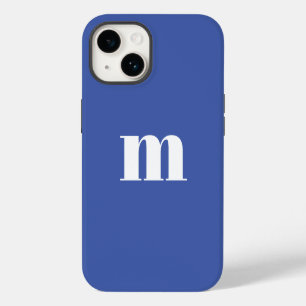 Moderne Monogramm-Initiale iPhone 14 Hülle