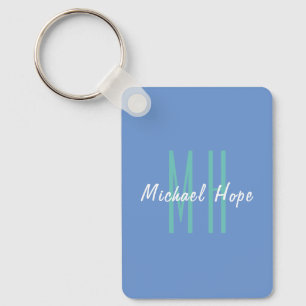 Moderne Monogramm-Initialen Beruflich Schlicht ein Schlüsselanhänger