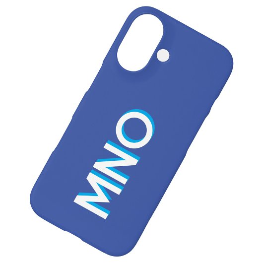 Moderne Monogramm-Initialen Personalisiert Case-Mate iPhone Hülle