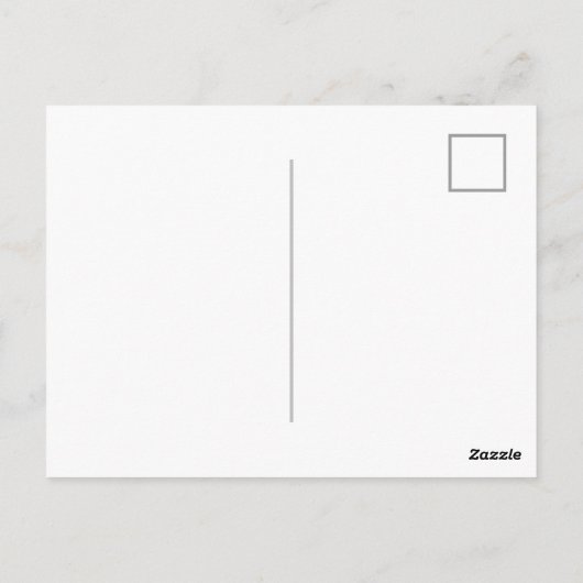 Moderne Monogramm-Initialen Vorlage Türkis Grau Postkarte (Rückseite)