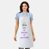 Moderne Monogramm-Kochschürze für Damen Schürze (Getragen)
