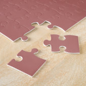 Moderne Monogramm Professionell Schlicht Minimalis Puzzle (Seite)