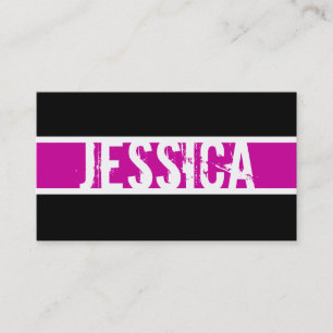 Moderne Monogramm-Visitenkarte Visitenkarte