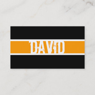 Moderne Monogramm-Visitenkarte Visitenkarte