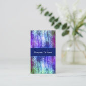 Moderne Monogramm-Visitenkarten Visitenkarte (Stehend Vorderseite)