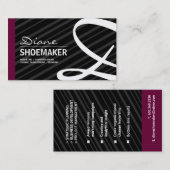 Moderne Monogramm-Visitenkarten Visitenkarte (Vorne/Hinten)