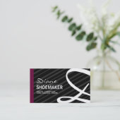 Moderne Monogramm-Visitenkarten Visitenkarte (Stehend Vorderseite)