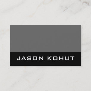 Moderne Monogramm-Visitenkarten Visitenkarte