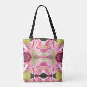 Moderne monogrammierte Rose Tasche (Rückseite)