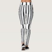 Moderne Monostreifen-Leggings Leggings (Rückseite)