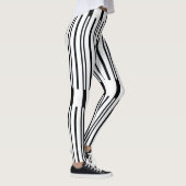 Moderne Monostreifen-Leggings Leggings (Rechts)