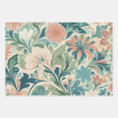 Moderne Morris-Kunst Geschenkpapier Set (Vorderseite 3)