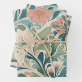 Moderne Morris-Kunst Geschenkpapier Set (Beispiel)