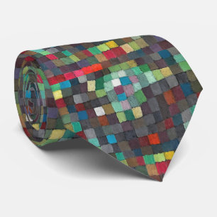 Moderne Mosaik – Pixel-Harmonie Krawatte