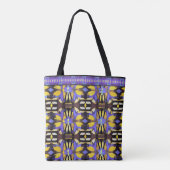 Moderne Mosaik Tasche (Rückseite)