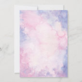 Moderne Moschee Islamische Aqiqa Aqeeqa Baby Einladung (Rückseite)