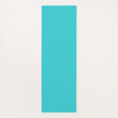 Moderne Motivierend Wörter Blue Yoga Mat Yogamatte (Rückseite)