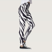 Moderne Mountain-Zebra-Print-Leggings Leggings (Rechts)