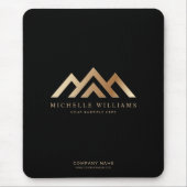 Moderne Mouse für Realtor-Logos für Real-Anwesen Mousepad (Vorne)