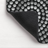 Moderne Mousepad, schwarz, grau, abstrakt Mousepad (Ecke)