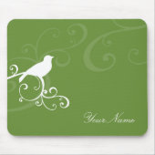 MODERNE MOUSEPAD: Whimsicalbird 2 Mousepad (Vorne)
