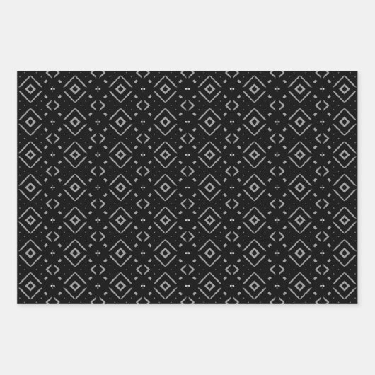 Moderne Mudtuchsammlung Geschenkpapier Set (Vorderseite)