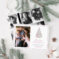 Moderne Mulberry Bows on Tree Foto Collage