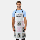 Moderne Multi Foto Grid Niedlich MAMA Geschenkidee Schürze (Getragen)