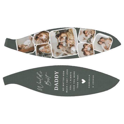 Moderne Multi Foto Grid World ist der beste Vater Basketball (Panele)