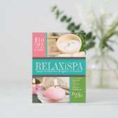 Moderne Multi-Foto-Vorlage Visitenkarte Postkarte (Stehend Vorderseite)