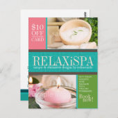 Moderne Multi-Foto-Vorlage Visitenkarte Postkarte (Vorne/Hinten)