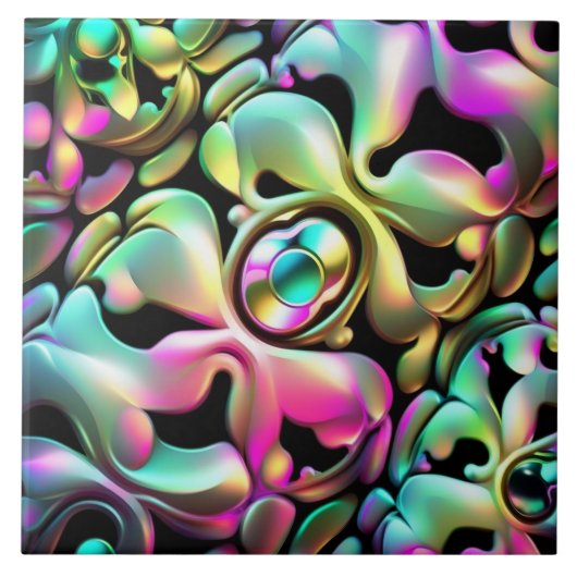 Moderne Multicolore-Keramik Fliese (Vorderseite)