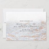 Moderne Murmeltiere in Blue Flower Girl Vorschlag (Rückseite)