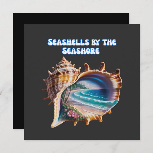 Moderne Muschelgeschäfte (Vorne/Hinten)